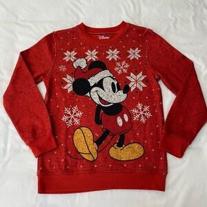 Disney Mickey Mouse Christmas Sweater Size Medium